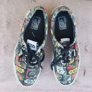 Disney star wars dark vader yoda Vans shoes 11